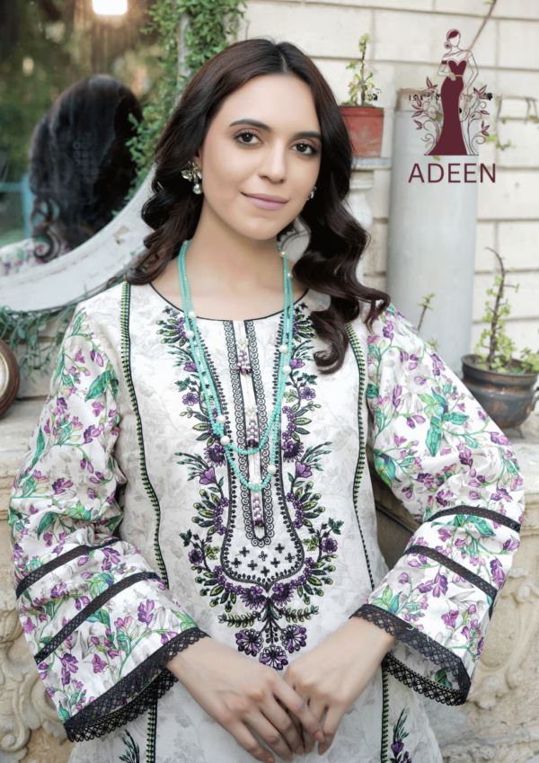Embroidered - Lawn 3pcs - Image 2