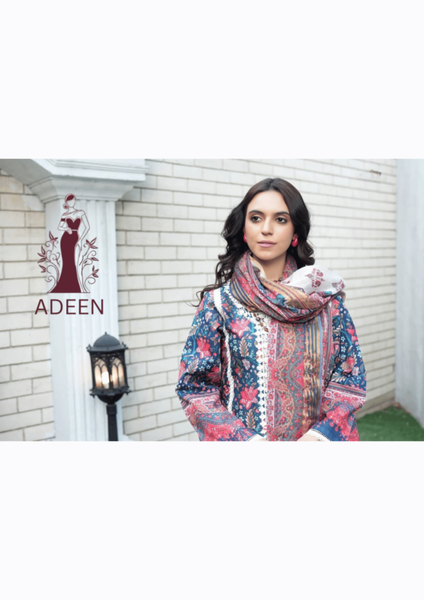Embroidered - Lawn 3pcs - Image 5