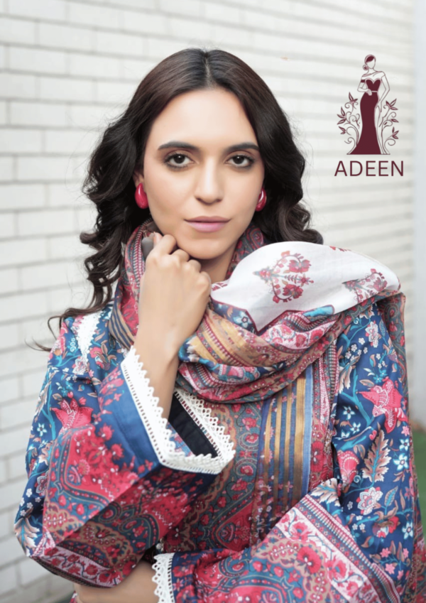 Embroidered - Lawn 3pcs - Image 4