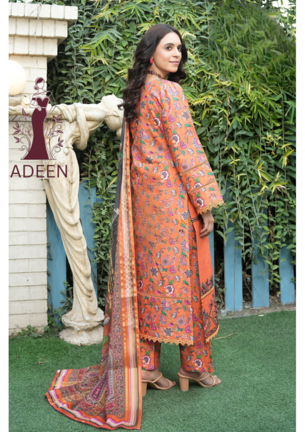 Embroidered - Lawn 3pcs - Image 6