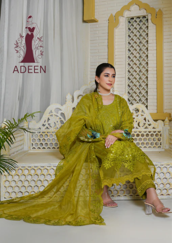 Embroidered - Lawn 3pcs - Image 4