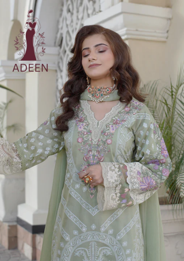 Embroidered - Lawn 3pcs - Image 2