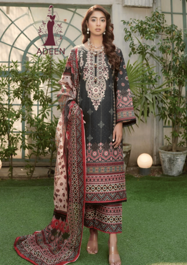 Embroidered - Lawn 3pcs