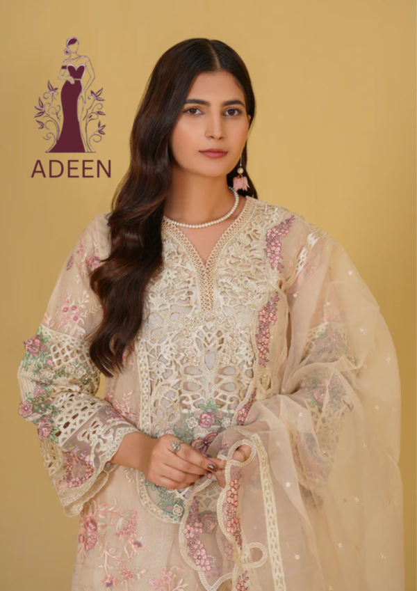 Embroidered - Lawn 3pcs - Image 3
