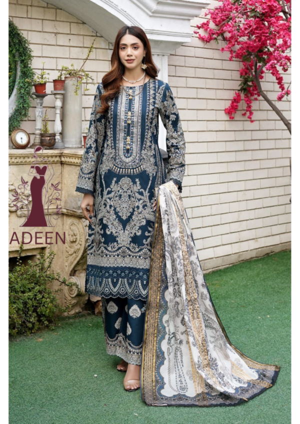 Embroidered - Lawn 3pcs - Image 2