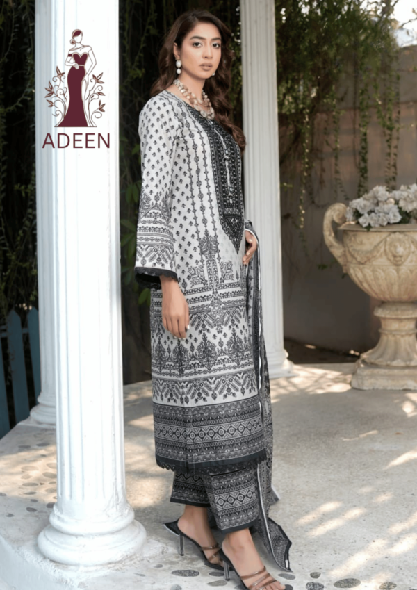 Embroidered - Lawn 3pcs - Image 2