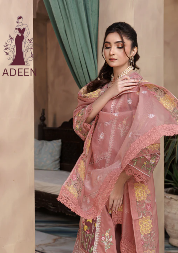 Embroidered - Lawn 3pcs - Image 4