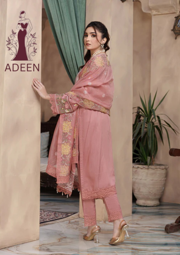 Embroidered - Lawn 3pcs - Image 3