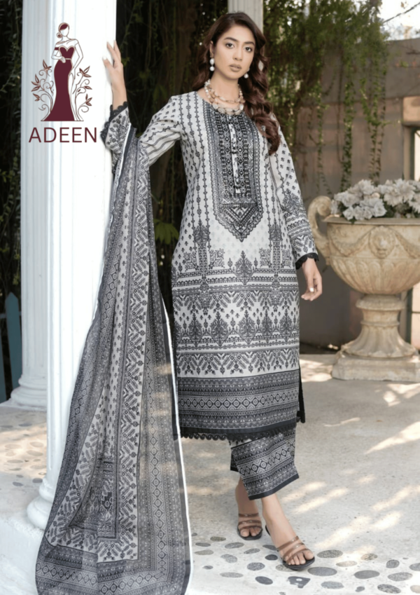 Embroidered - Lawn 3pcs