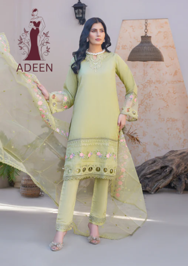 Embroidered - Lawn 3pcs - Image 6