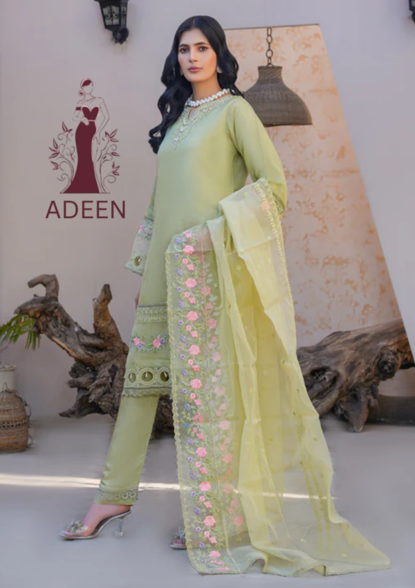 Embroidered - Lawn 3pcs - Image 7