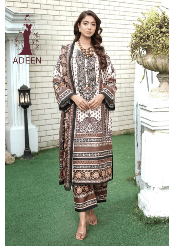 Embroidered -Lawn 3pcs