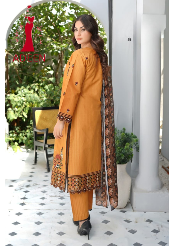 Embroidered - Lawn 3pcs - Image 3