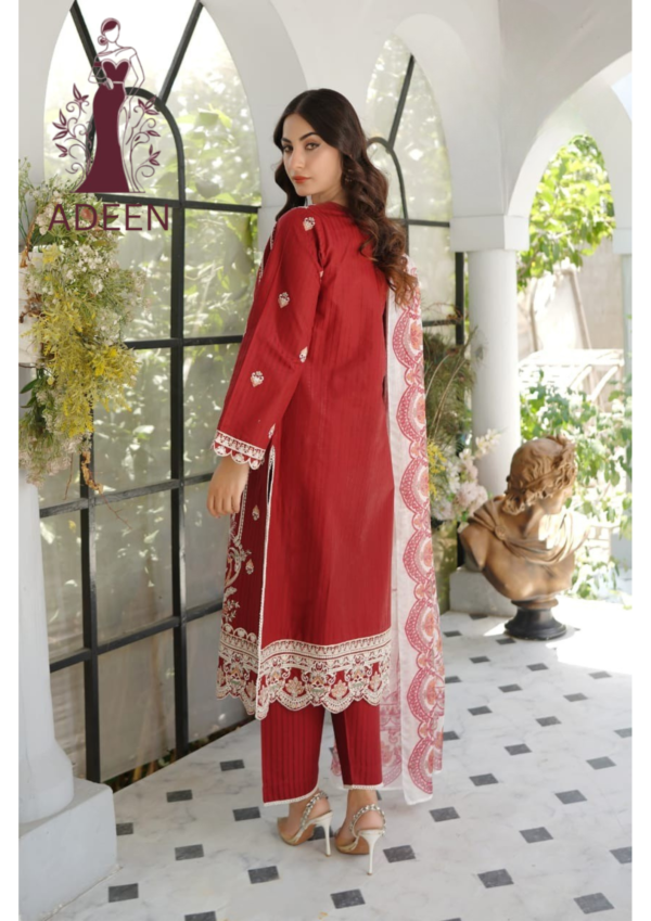 Embroidered - Lawn 3pcs - Image 2