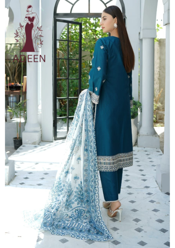 Embroidered - Lawn 3pcs - Image 2