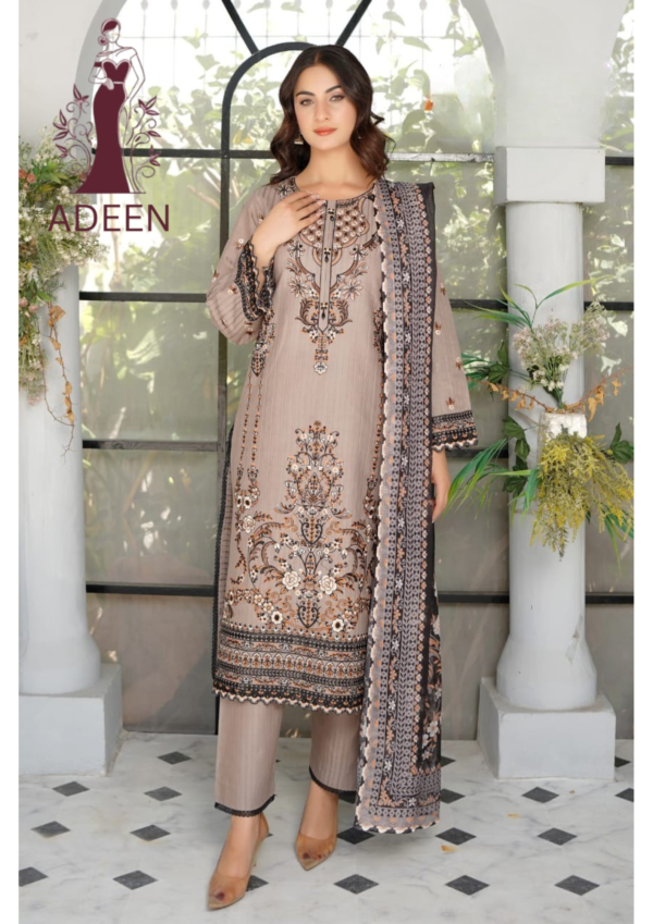 Embroidered - Lawn 3pcs - Image 2