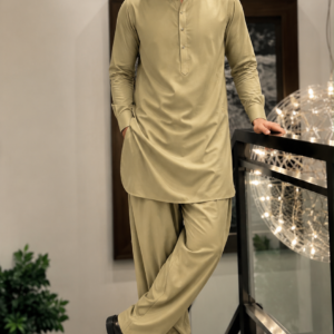 Camel Brown Wash n Wear Unstitched